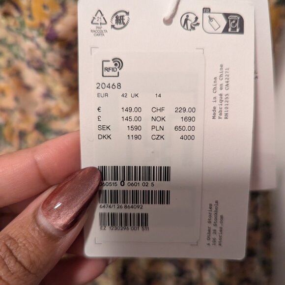 & Other Stories Maxi Floral Dress - Picture 11 of 14